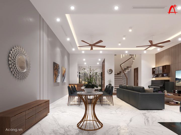 Bán biệt thự Ngọc Trai Vinhomes Marina hướng Đông Nam hoàn thiện sang trọng, DT: 270m2 x 4 tầng